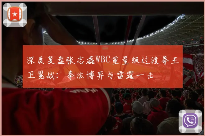 深度复盘张志磊WBC重量级过渡拳王卫冕战：拳法博弈与雷霆一击